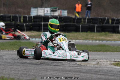 Stevens GAUDENZIO — 19 & 20/03/2016 : 1ère manche du Championnat du Sud 2016 à Lavelanet (Photos Stéphane Agnus) 2016 — karting
