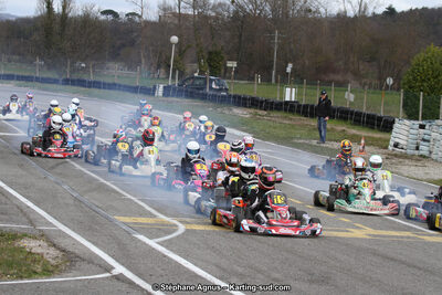 19 & 20/03/2016 : 1ère manche du Championnat du Sud 2016 à Lavelanet (Photos Stéphane Agnus) 2016 — karting
