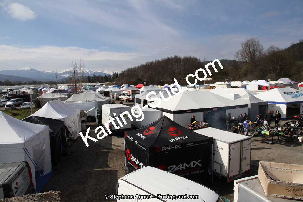 19 & 20/03/2016 : 1ère manche du Championnat du Sud 2016 à Lavelanet (Photos Stéphane Agnus) 2016 — karting
