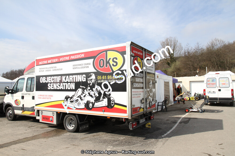 19 & 20/03/2016 : 1ère manche du Championnat du Sud 2016 à Lavelanet (Photos Stéphane Agnus) 2016 — karting