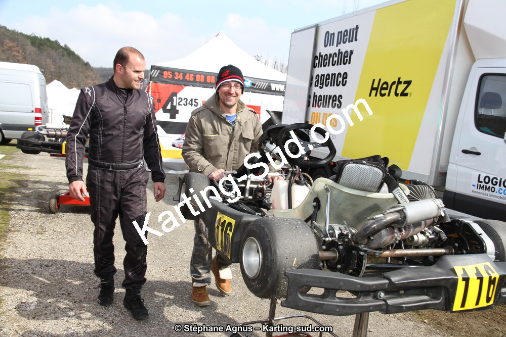 19 & 20/03/2016 : 1ère manche du Championnat du Sud 2016 à Lavelanet (Photos Stéphane Agnus) 2016 — karting