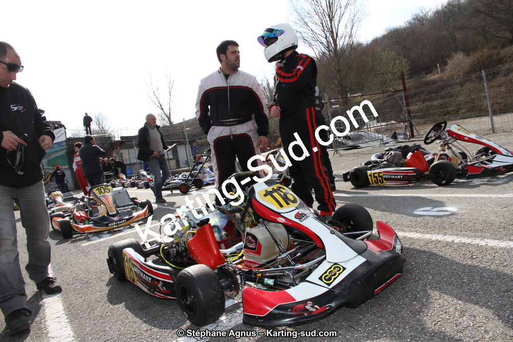 19 & 20/03/2016 : 1ère manche du Championnat du Sud 2016 à Lavelanet (Photos Stéphane Agnus) 2016 — karting