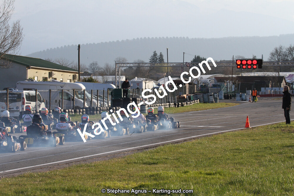 19 & 20/03/2016 : 1ère manche du Championnat du Sud 2016 à Lavelanet (Photos Stéphane Agnus) 2016 — karting