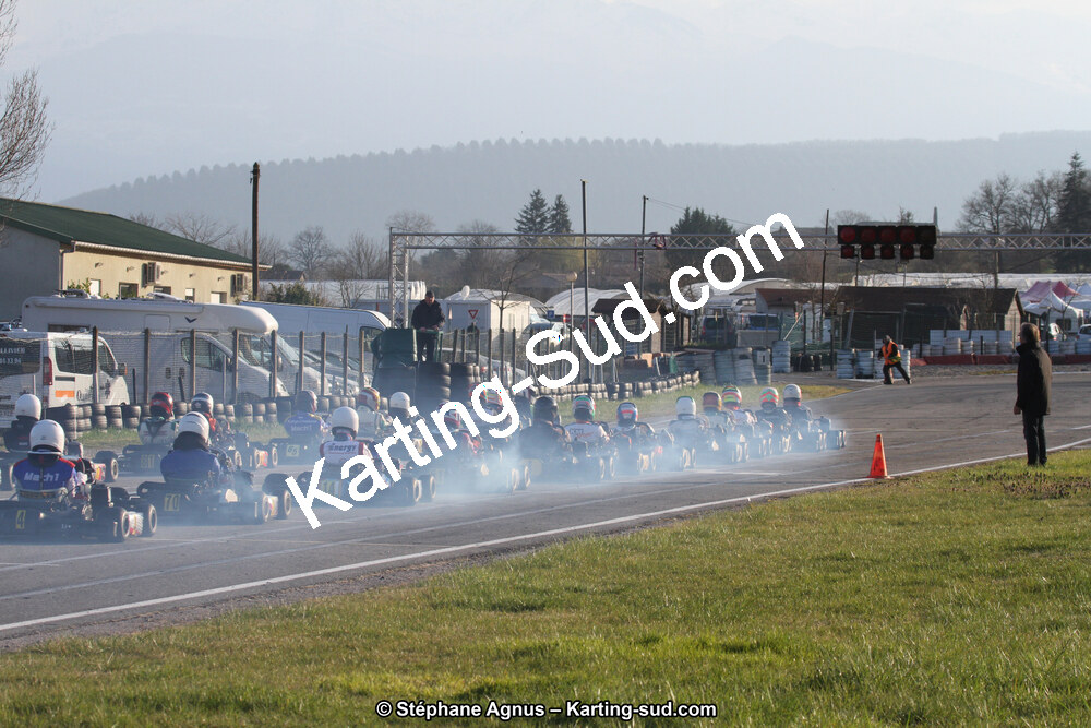 19 & 20/03/2016 : 1ère manche du Championnat du Sud 2016 à Lavelanet (Photos Stéphane Agnus) 2016 — karting