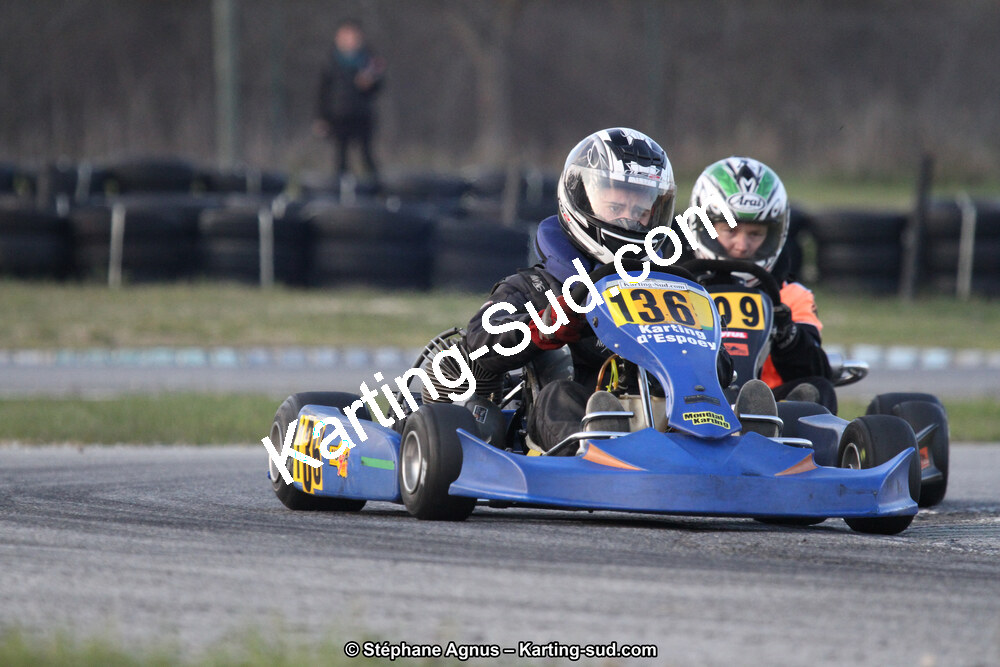 19 & 20/03/2016 : 1ère manche du Championnat du Sud 2016 à Lavelanet (Photos Stéphane Agnus) 2016 — karting