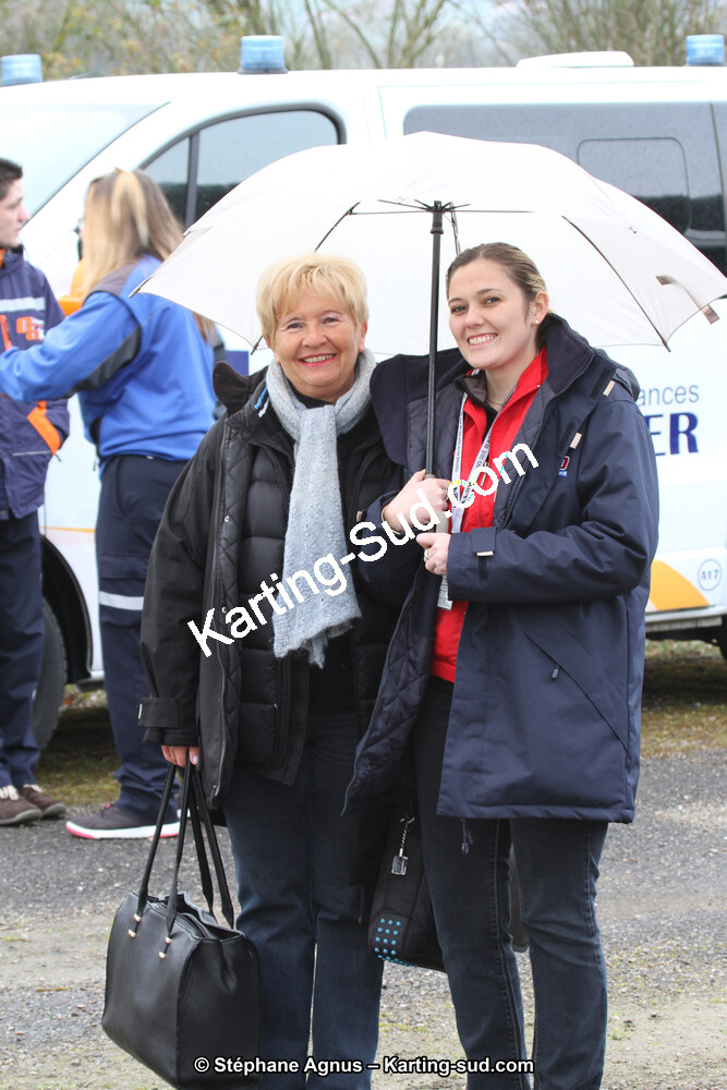 Charlène LAMOROUX, Madeleine DENIVELLE — 19 & 20/03/2016 : 1ère manche du Championnat du Sud 2016 à Lavelanet (Photos Stéphane Agnus) 2016 — karting