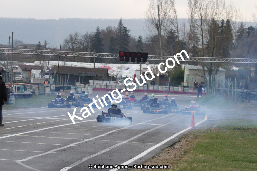 19 & 20/03/2016 : 1ère manche du Championnat du Sud 2016 à Lavelanet (Photos Stéphane Agnus) 2016 — karting