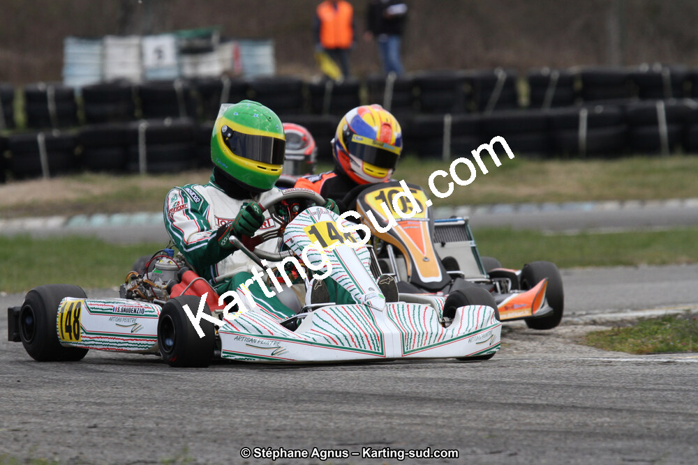 Stevens GAUDENZIO — 19 & 20/03/2016 : 1ère manche du Championnat du Sud 2016 à Lavelanet (Photos Stéphane Agnus) 2016 — karting