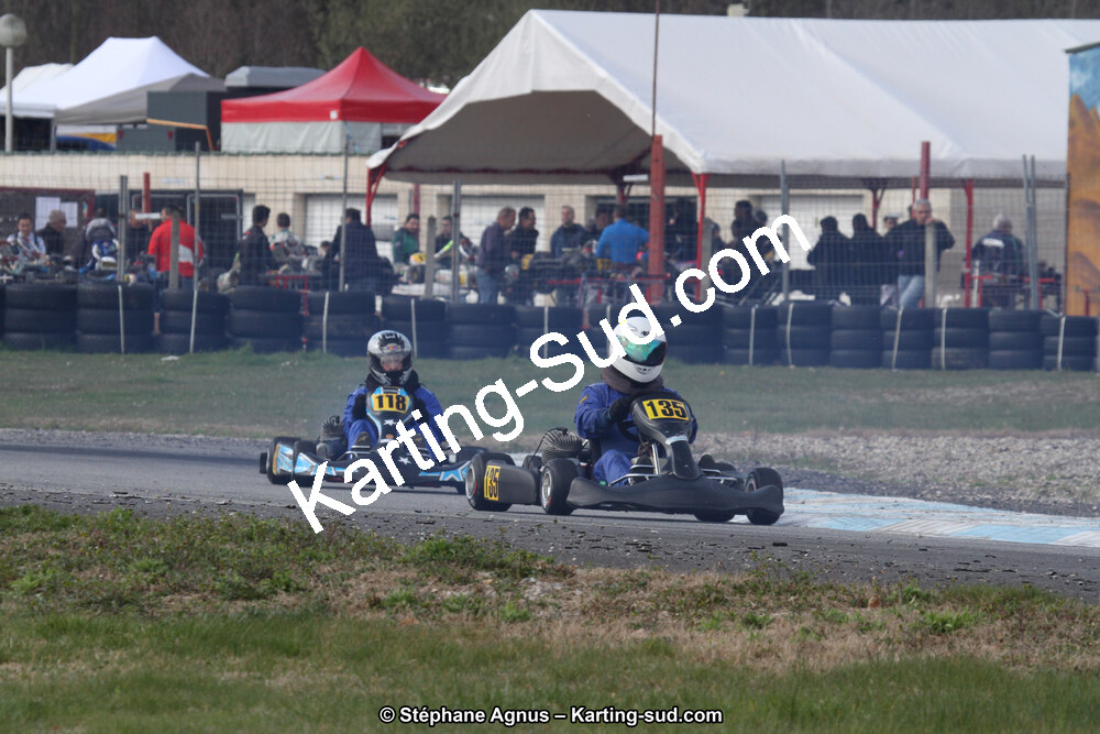 19 & 20/03/2016 : 1ère manche du Championnat du Sud 2016 à Lavelanet (Photos Stéphane Agnus) 2016 — karting