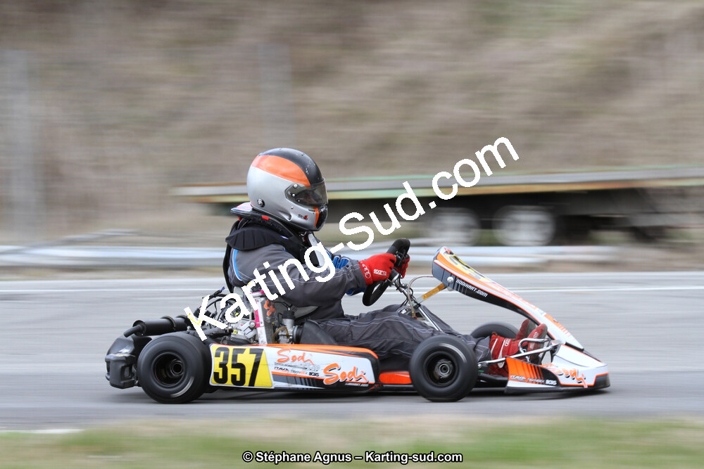19 & 20/03/2016 : 1ère manche du Championnat du Sud 2016 à Lavelanet (Photos Stéphane Agnus) 2016 — karting