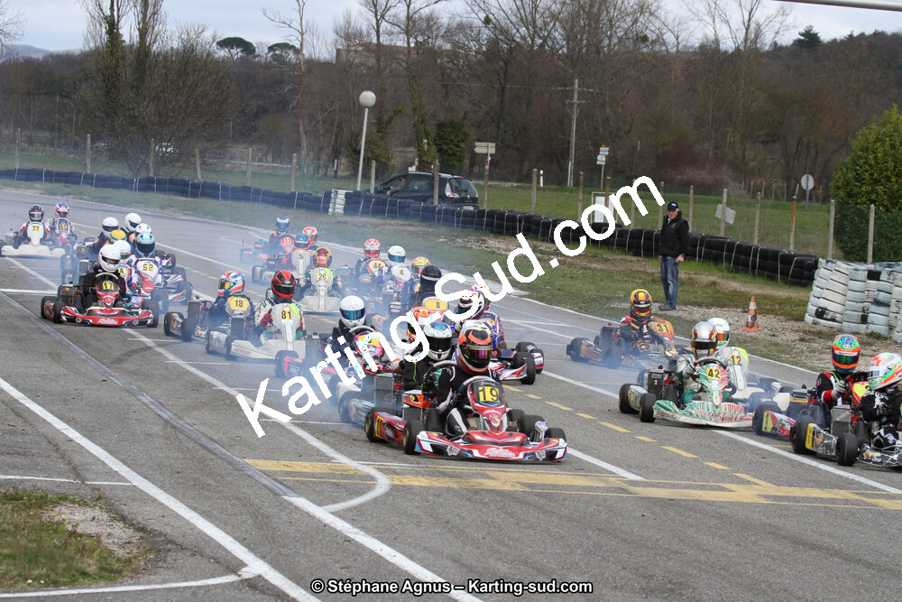 19 & 20/03/2016 : 1ère manche du Championnat du Sud 2016 à Lavelanet (Photos Stéphane Agnus) 2016 — karting