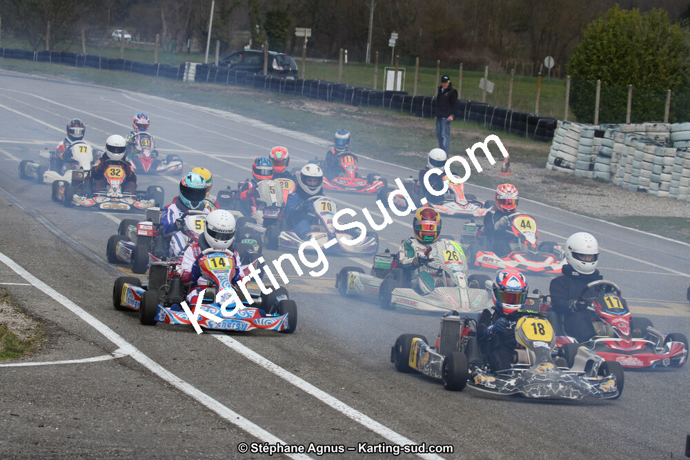19 & 20/03/2016 : 1ère manche du Championnat du Sud 2016 à Lavelanet (Photos Stéphane Agnus) 2016 — karting