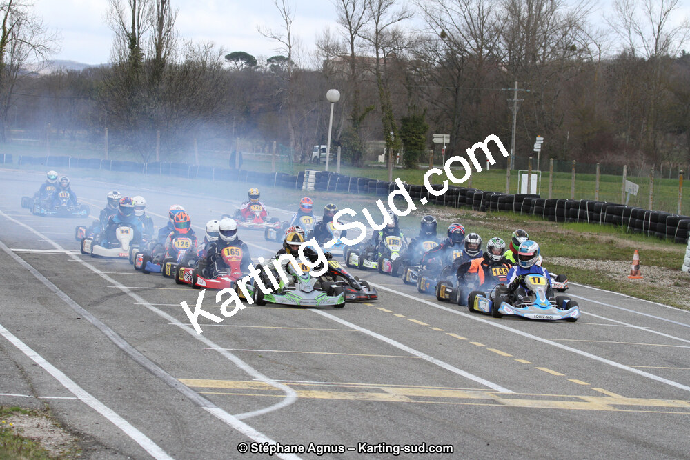 19 & 20/03/2016 : 1ère manche du Championnat du Sud 2016 à Lavelanet (Photos Stéphane Agnus) 2016 — karting