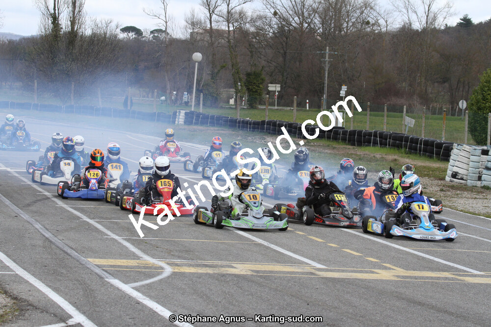19 & 20/03/2016 : 1ère manche du Championnat du Sud 2016 à Lavelanet (Photos Stéphane Agnus) 2016 — karting