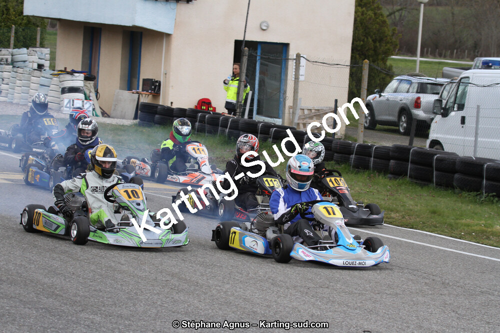 19 & 20/03/2016 : 1ère manche du Championnat du Sud 2016 à Lavelanet (Photos Stéphane Agnus) 2016 — karting