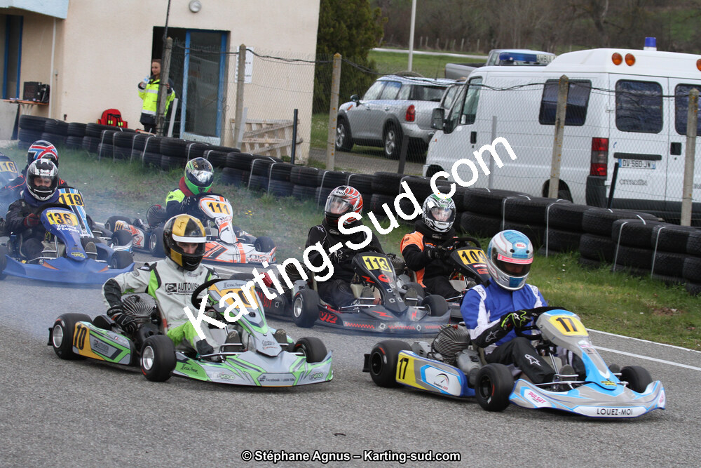 19 & 20/03/2016 : 1ère manche du Championnat du Sud 2016 à Lavelanet (Photos Stéphane Agnus) 2016 — karting