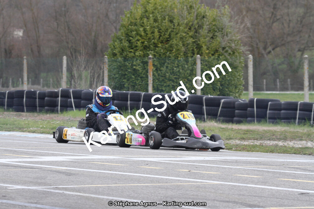 19 & 20/03/2016 : 1ère manche du Championnat du Sud 2016 à Lavelanet (Photos Stéphane Agnus) 2016 — karting