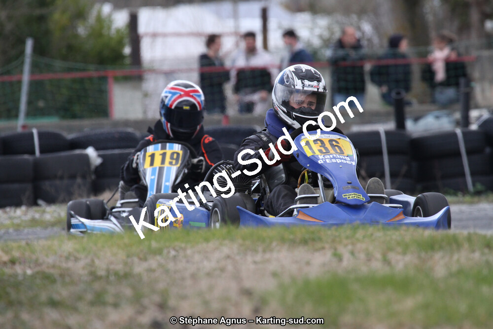 19 & 20/03/2016 : 1ère manche du Championnat du Sud 2016 à Lavelanet (Photos Stéphane Agnus) 2016 — karting