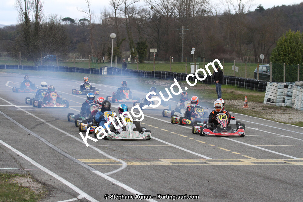19 & 20/03/2016 : 1ère manche du Championnat du Sud 2016 à Lavelanet (Photos Stéphane Agnus) 2016 — karting