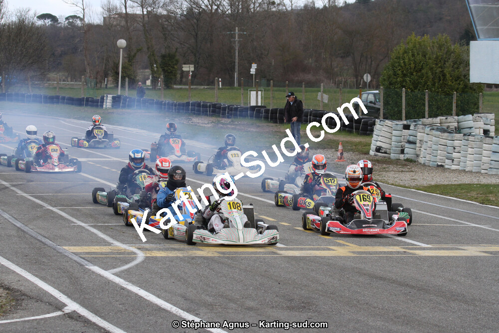 19 & 20/03/2016 : 1ère manche du Championnat du Sud 2016 à Lavelanet (Photos Stéphane Agnus) 2016 — karting