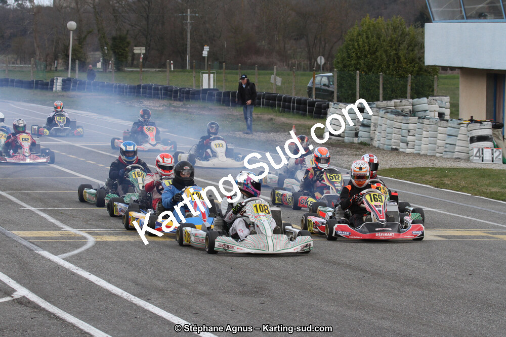 19 & 20/03/2016 : 1ère manche du Championnat du Sud 2016 à Lavelanet (Photos Stéphane Agnus) 2016 — karting