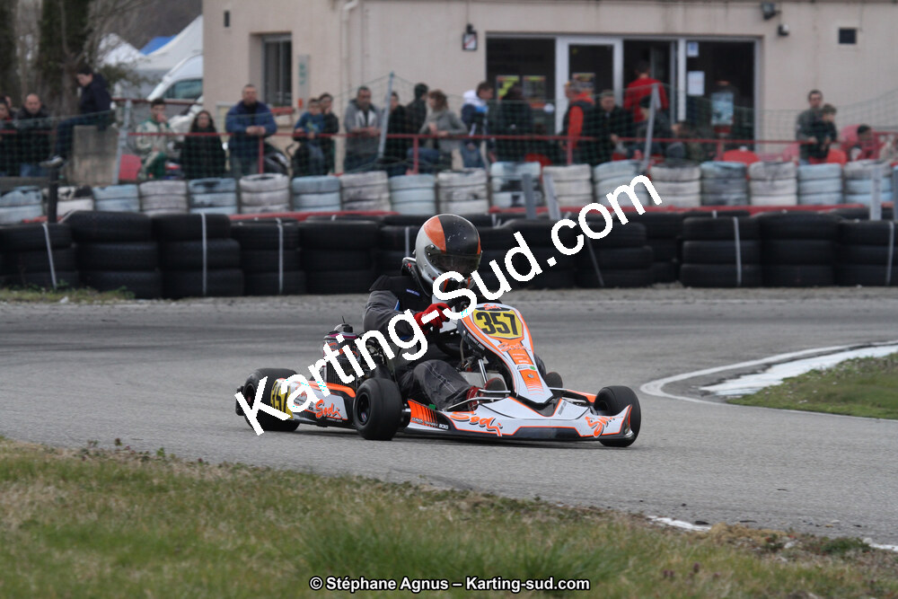 19 & 20/03/2016 : 1ère manche du Championnat du Sud 2016 à Lavelanet (Photos Stéphane Agnus) 2016 — karting