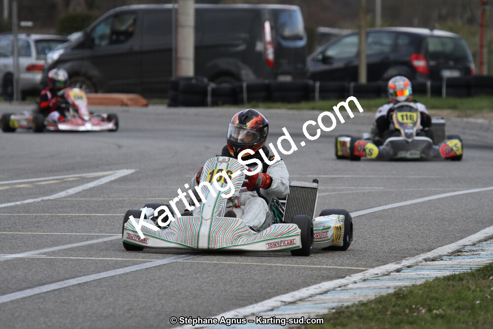 19 & 20/03/2016 : 1ère manche du Championnat du Sud 2016 à Lavelanet (Photos Stéphane Agnus) 2016 — karting