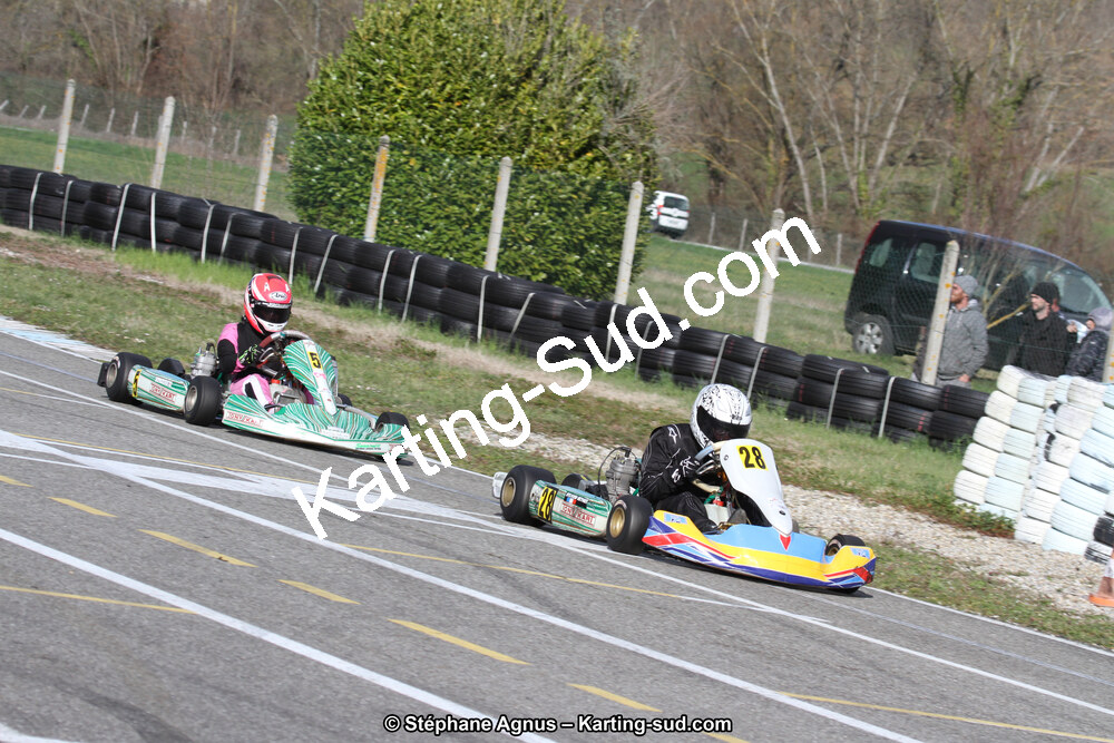 19 & 20/03/2016 : 1ère manche du Championnat du Sud 2016 à Lavelanet (Photos Stéphane Agnus) 2016 — karting