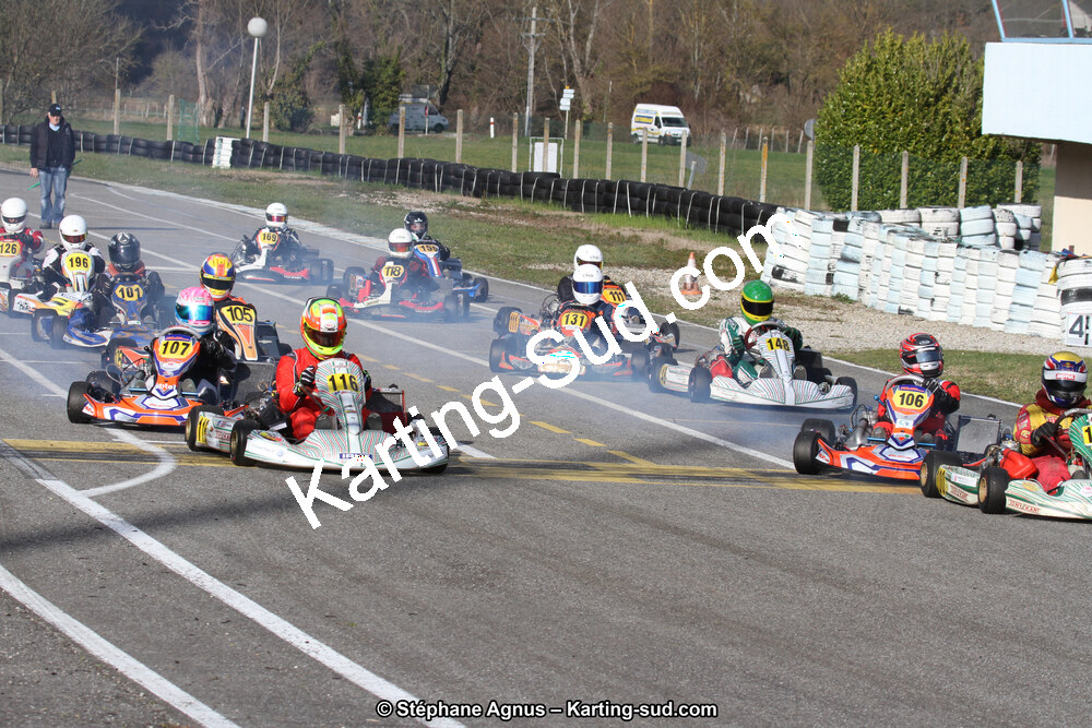 19 & 20/03/2016 : 1ère manche du Championnat du Sud 2016 à Lavelanet (Photos Stéphane Agnus) 2016 — karting