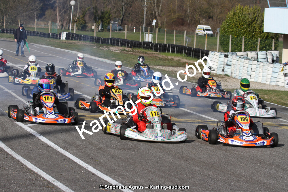 19 & 20/03/2016 : 1ère manche du Championnat du Sud 2016 à Lavelanet (Photos Stéphane Agnus) 2016 — karting