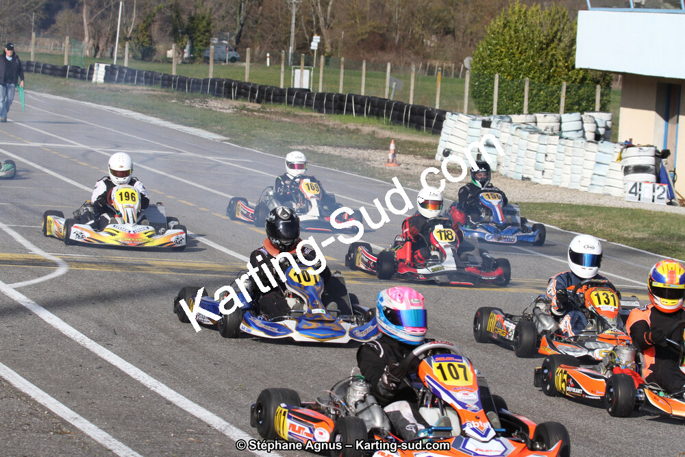 19 & 20/03/2016 : 1ère manche du Championnat du Sud 2016 à Lavelanet (Photos Stéphane Agnus) 2016 — karting