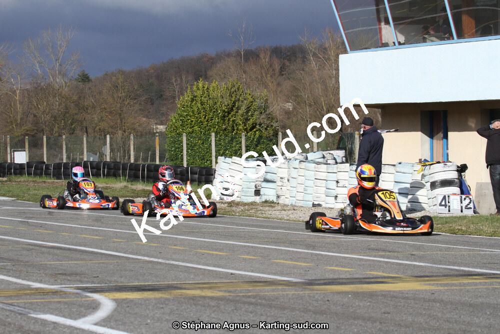 19 & 20/03/2016 : 1ère manche du Championnat du Sud 2016 à Lavelanet (Photos Stéphane Agnus) 2016 — karting
