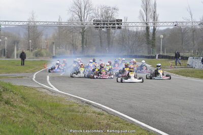 19 & 20/03/2016 : 1ère manche du Championnat du Sud 2016 à Lavelanet (Photos Patrick Lascombes) 2016 — karting
