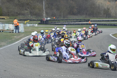 19 & 20/03/2016 : 1ère manche du Championnat du Sud 2016 à Lavelanet (Photos Patrick Lascombes) 2016 — karting