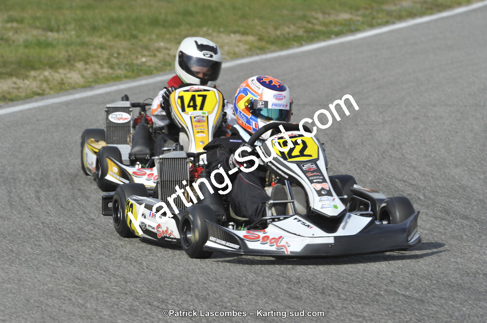 19 & 20/03/2016 : 1ère manche du Championnat du Sud 2016 à Lavelanet (Photos Patrick Lascombes) 2016 — karting