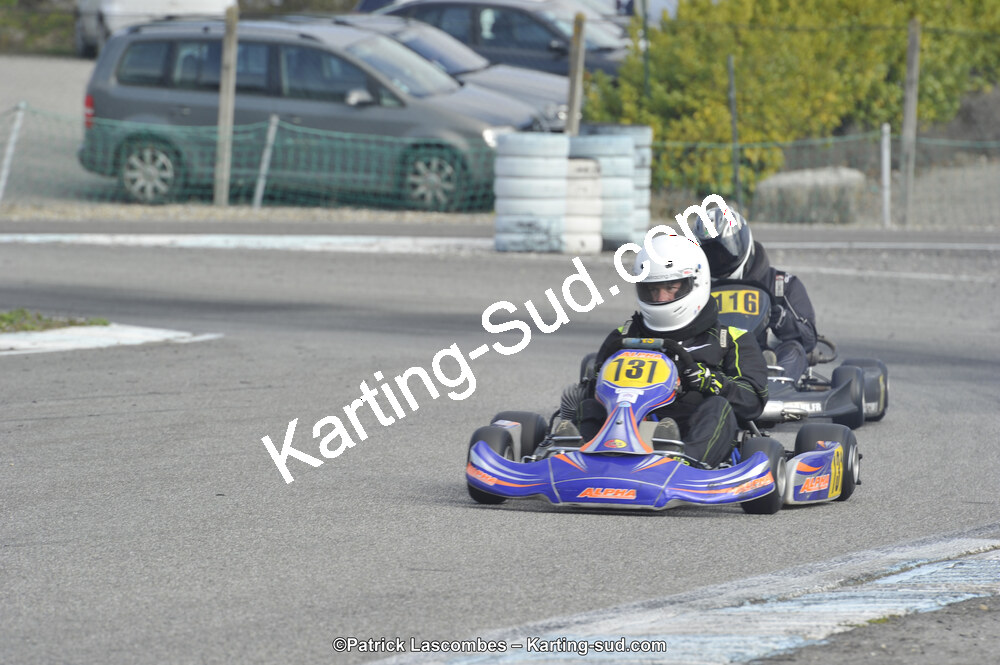 19 & 20/03/2016 : 1ère manche du Championnat du Sud 2016 à Lavelanet (Photos Patrick Lascombes) 2016 — karting