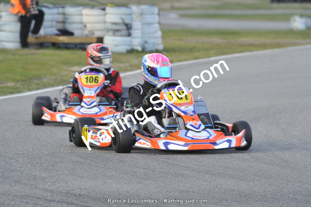 19 & 20/03/2016 : 1ère manche du Championnat du Sud 2016 à Lavelanet (Photos Patrick Lascombes) 2016 — karting