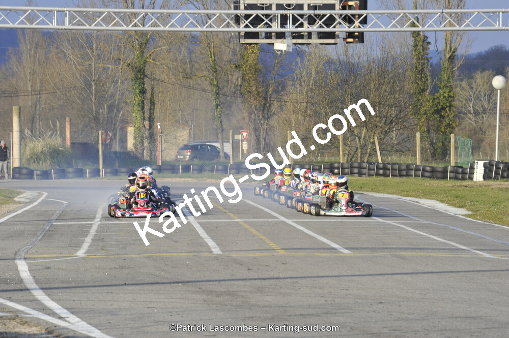 19 & 20/03/2016 : 1ère manche du Championnat du Sud 2016 à Lavelanet (Photos Patrick Lascombes) 2016 — karting