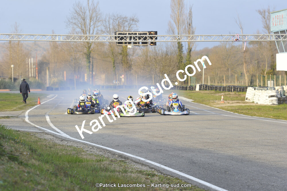 19 & 20/03/2016 : 1ère manche du Championnat du Sud 2016 à Lavelanet (Photos Patrick Lascombes) 2016 — karting