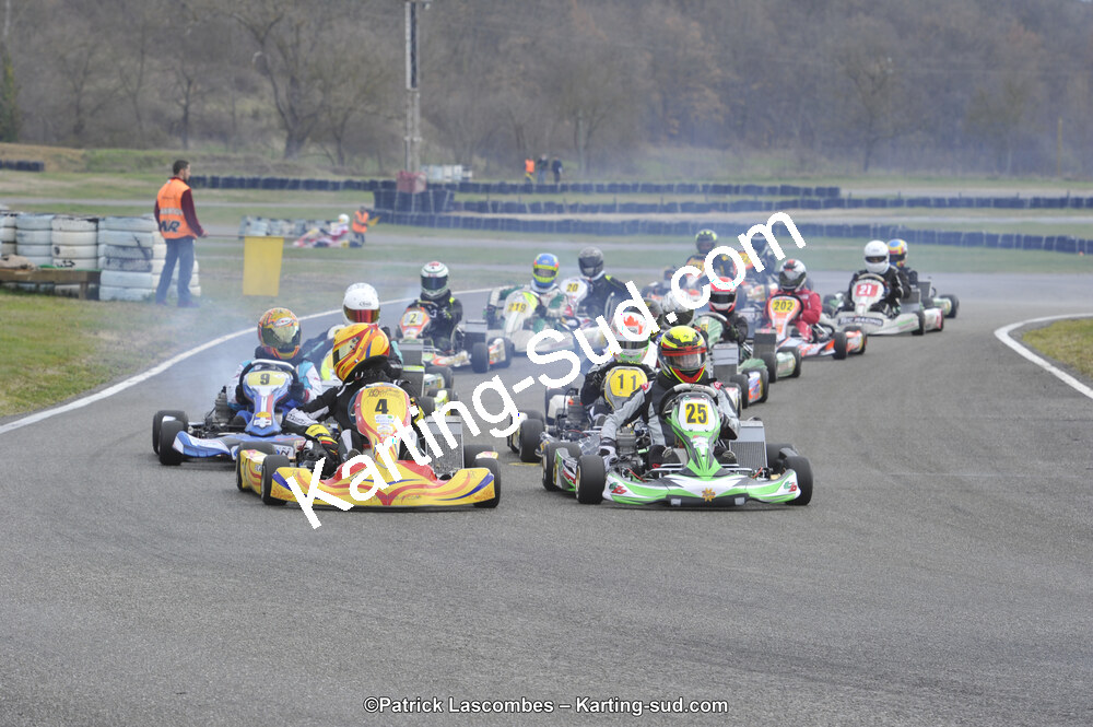 19 & 20/03/2016 : 1ère manche du Championnat du Sud 2016 à Lavelanet (Photos Patrick Lascombes) 2016 — karting