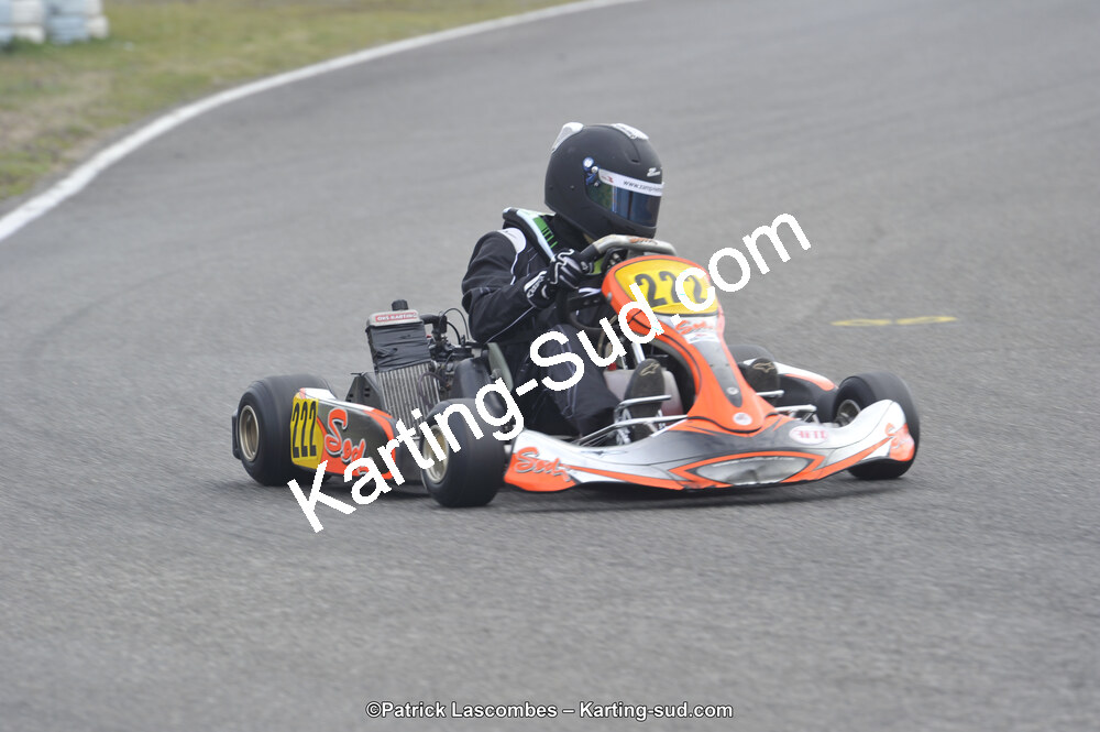 19 & 20/03/2016 : 1ère manche du Championnat du Sud 2016 à Lavelanet (Photos Patrick Lascombes) 2016 — karting