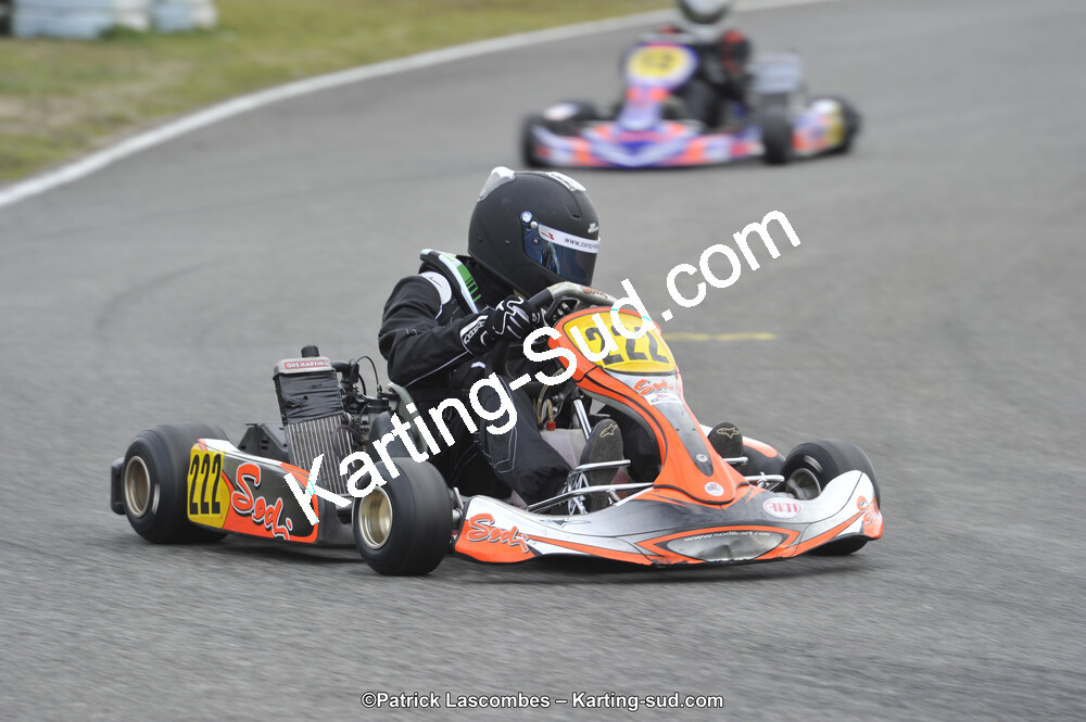 19 & 20/03/2016 : 1ère manche du Championnat du Sud 2016 à Lavelanet (Photos Patrick Lascombes) 2016 — karting