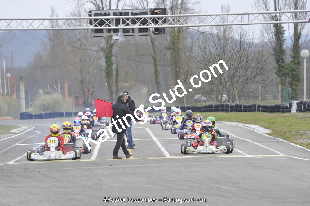 19 & 20/03/2016 : 1ère manche du Championnat du Sud 2016 à Lavelanet (Photos Patrick Lascombes) 2016 — karting