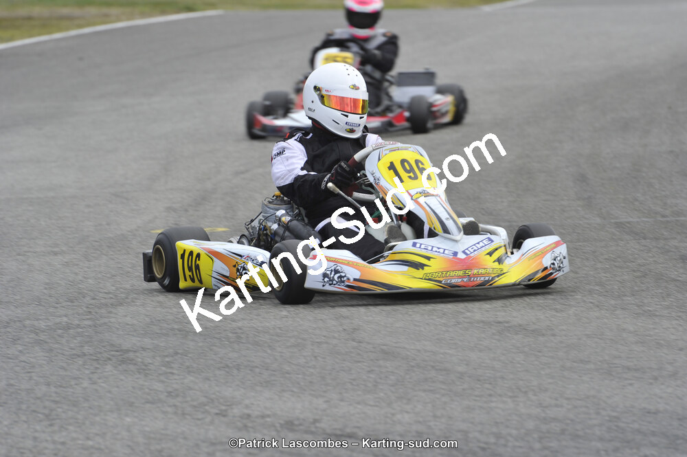 19 & 20/03/2016 : 1ère manche du Championnat du Sud 2016 à Lavelanet (Photos Patrick Lascombes) 2016 — karting