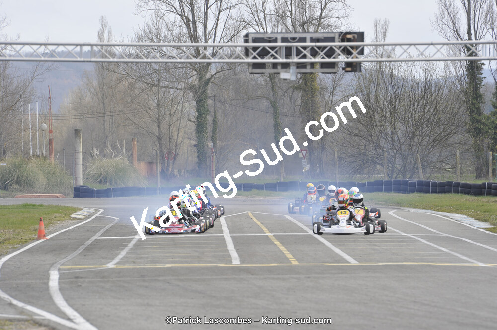19 & 20/03/2016 : 1ère manche du Championnat du Sud 2016 à Lavelanet (Photos Patrick Lascombes) 2016 — karting