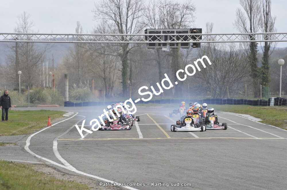 19 & 20/03/2016 : 1ère manche du Championnat du Sud 2016 à Lavelanet (Photos Patrick Lascombes) 2016 — karting
