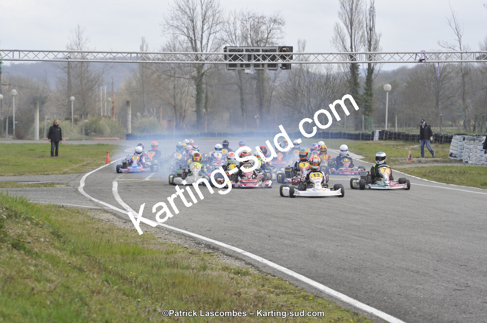 19 & 20/03/2016 : 1ère manche du Championnat du Sud 2016 à Lavelanet (Photos Patrick Lascombes) 2016 — karting