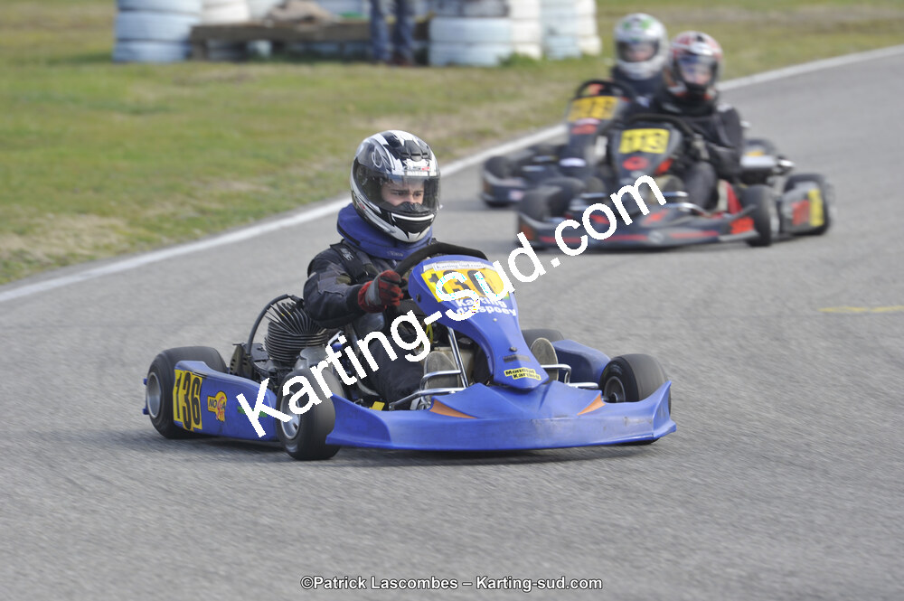 19 & 20/03/2016 : 1ère manche du Championnat du Sud 2016 à Lavelanet (Photos Patrick Lascombes) 2016 — karting