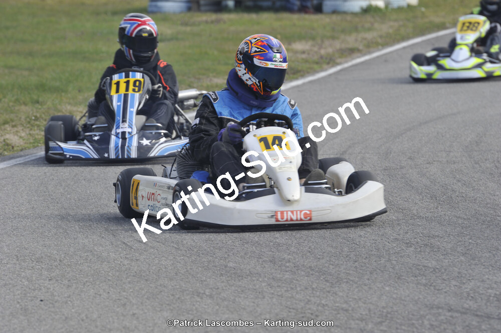 19 & 20/03/2016 : 1ère manche du Championnat du Sud 2016 à Lavelanet (Photos Patrick Lascombes) 2016 — karting
