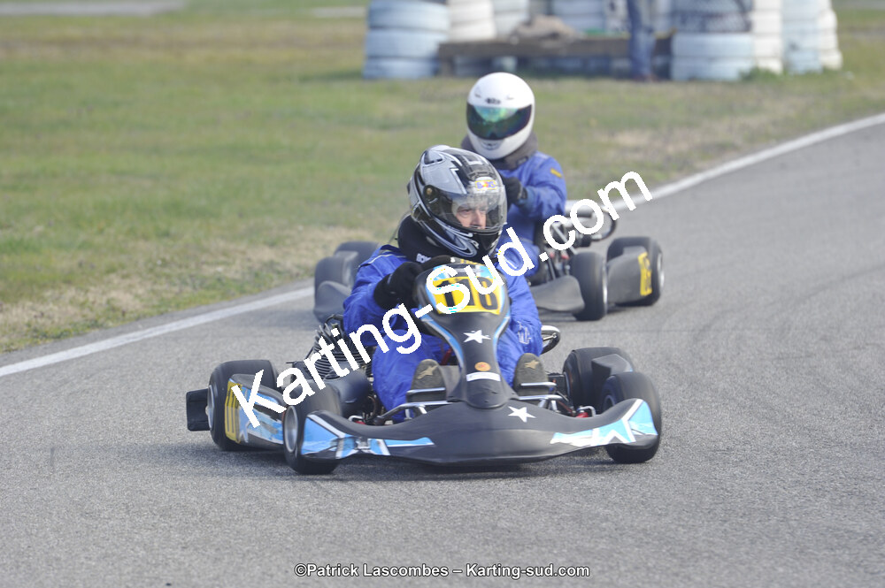 19 & 20/03/2016 : 1ère manche du Championnat du Sud 2016 à Lavelanet (Photos Patrick Lascombes) 2016 — karting